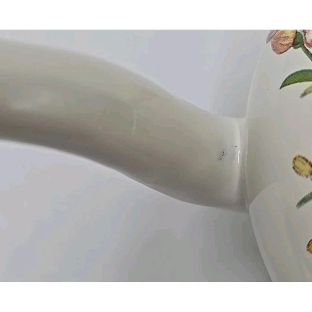 MacKenzie Childs White Flower Market Enamel High Tea Quiet Luxury Garden Cottage